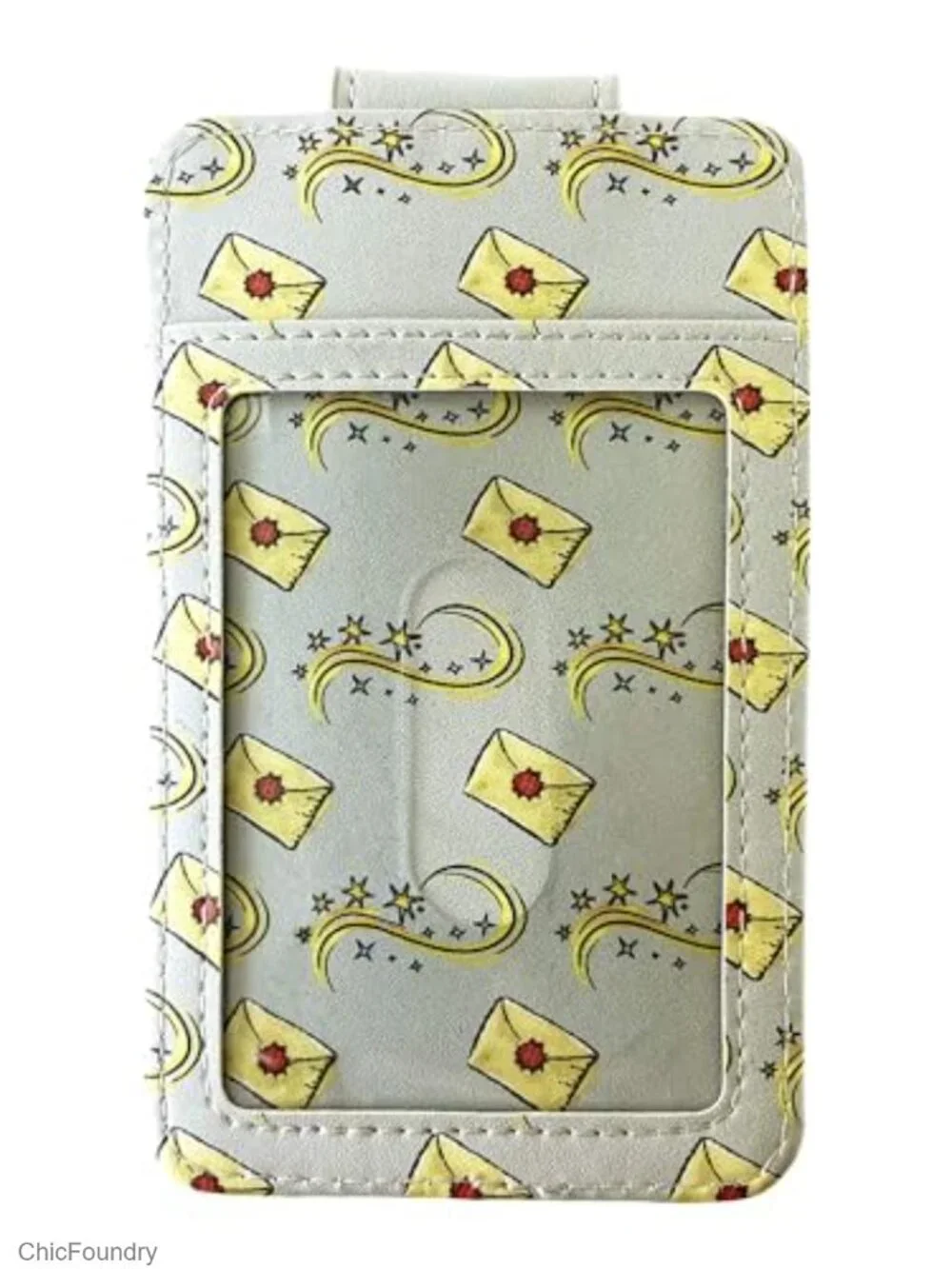 Slim Card Holder Wallet with 4 Card Slots & ID Window - Eco-Friendly Vegan